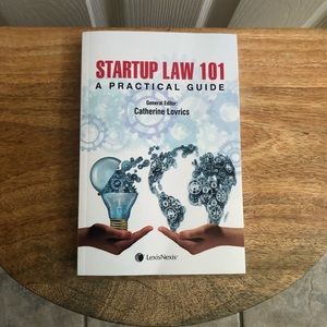 Startup Law 101 Book Catherine Lovrics